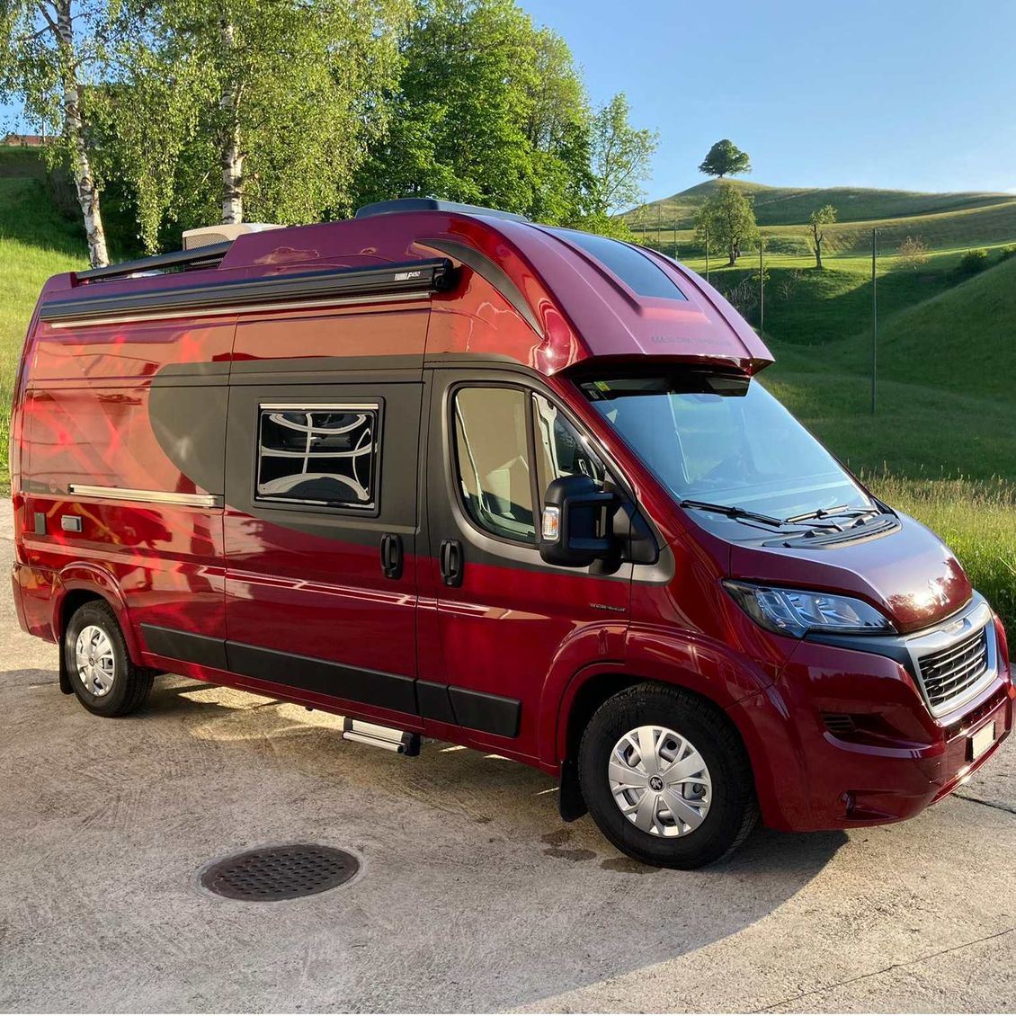 Globe-Traveller Voyager XS in dunkelrot