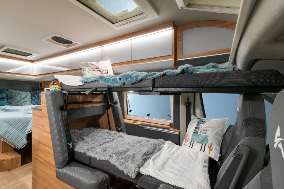 Innenraum vom Camper