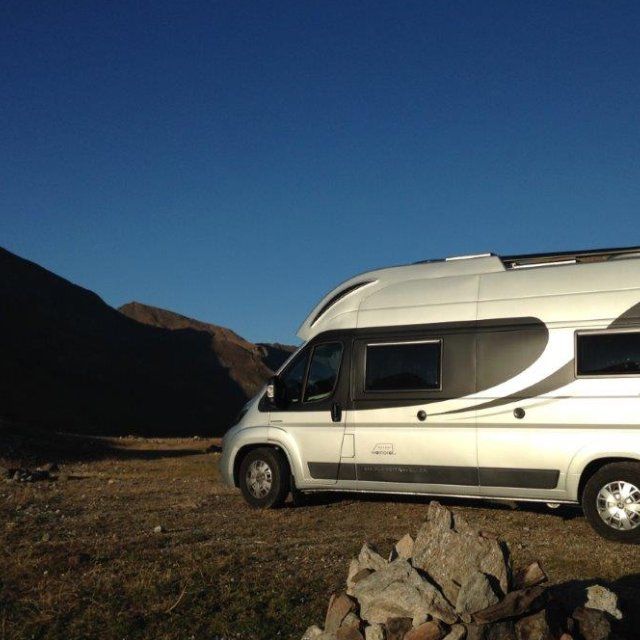 Globe-Traveller Voyager XS in der Abendsonne