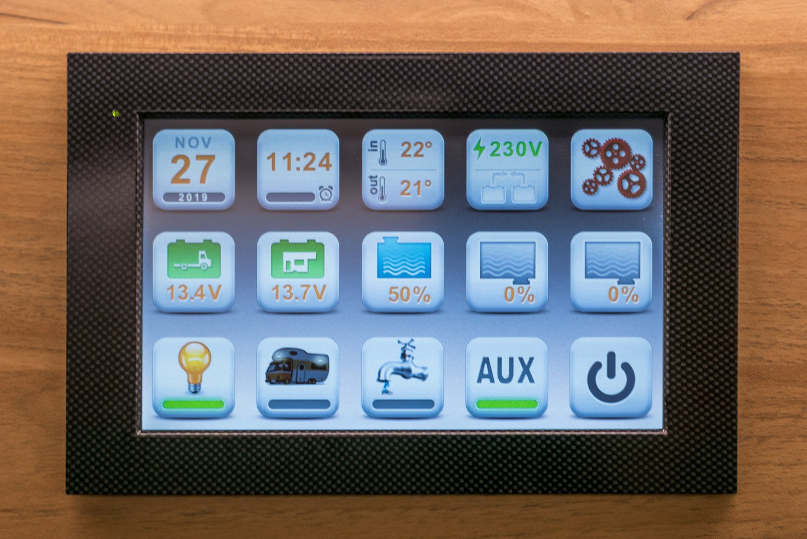 Das neue LCD-Display des Affinity