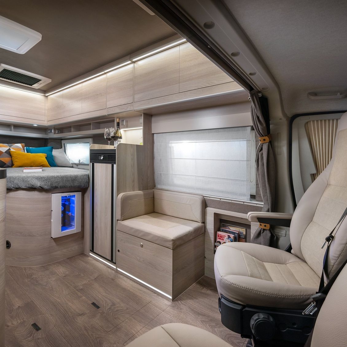 Innenraum eines Globe-Traveller Explorer 2XS in Topaz-Line