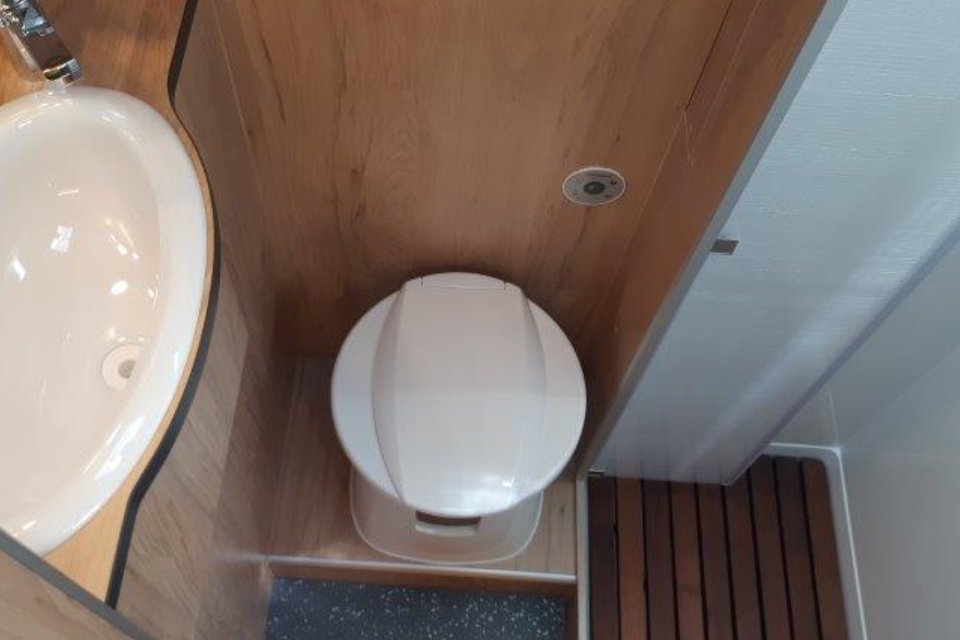 Toilette vom Camper